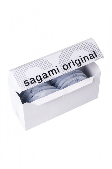 Презервативы Sagami Original 0.02 L-size увеличенного размера - 10 шт. - Sagami - купить с доставкой в Сызрани