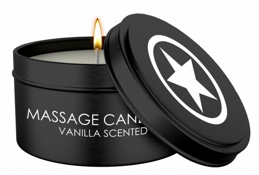 Массажная свеча с ароматом ванили Massage Candle - Shots Media BV - купить с доставкой в Сызрани