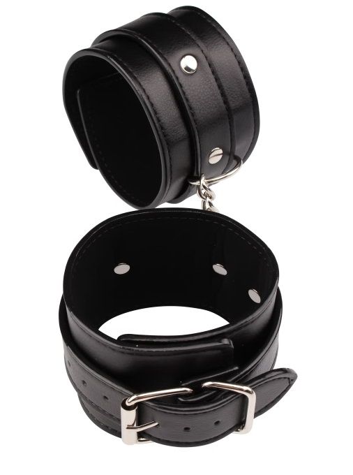 Черные оковы Classic Ankle Cuffs - Chisa - купить с доставкой в Сызрани