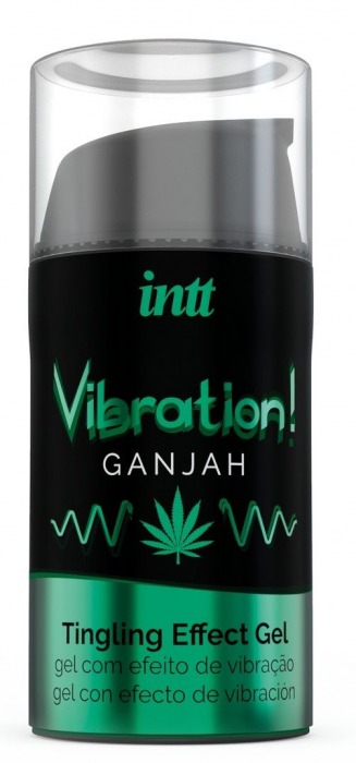 Жидкий интимный гель с эффектом вибрации Vibration! Ganjah - 15 мл. - INTT - купить с доставкой в Сызрани