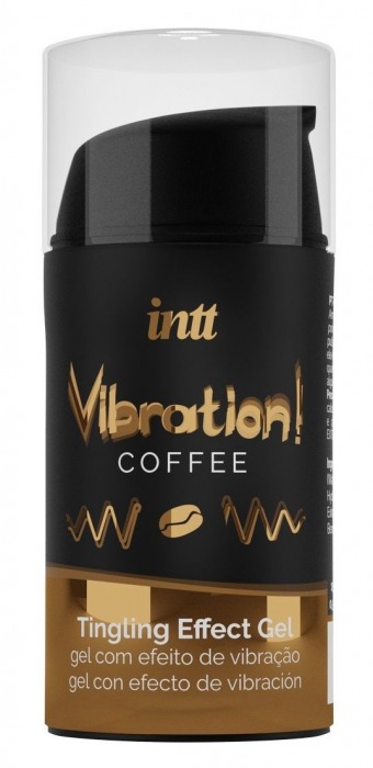 Жидкий интимный гель с эффектом вибрации Vibration! Coffee - 15 мл. - INTT - купить с доставкой в Сызрани