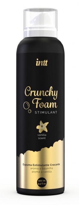 Пенка для массажа Crunchy Foam Stimulant Vanilla - 100 мл. - INTT - купить с доставкой в Сызрани