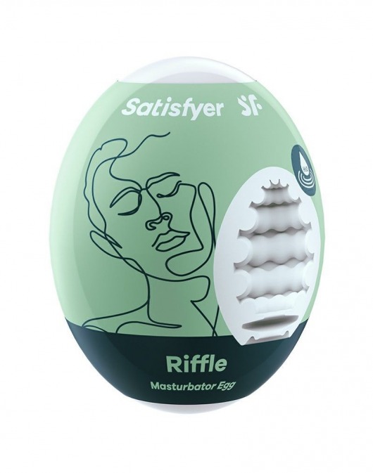 Мастурбатор-яйцо Satisfyer Riffle Mini Masturbator - Satisfyer - в Сызрани купить с доставкой