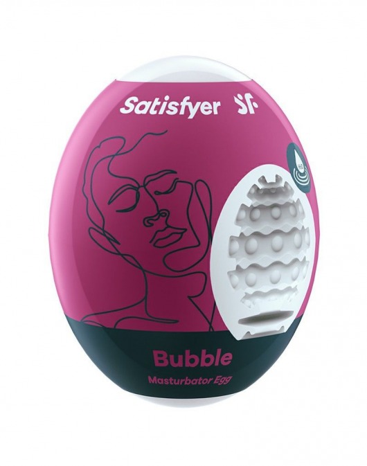 Мастурбатор-яйцо Satisfyer Bubble Mini Masturbator - Satisfyer - в Сызрани купить с доставкой