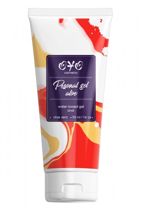 Анальная смазка на водной основе OYO Personal Gel Aloe - 50 мл. - OYO - купить с доставкой в Сызрани