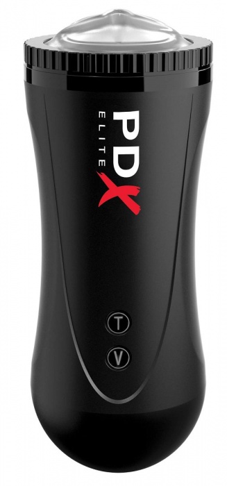 Черный автоматический мастурбатор-ротик Moto Stroker - Pipedream - в Сызрани купить с доставкой