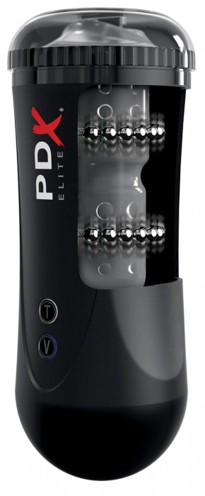 Черный автоматический мастурбатор-ротик Moto Stroker - Pipedream - в Сызрани купить с доставкой