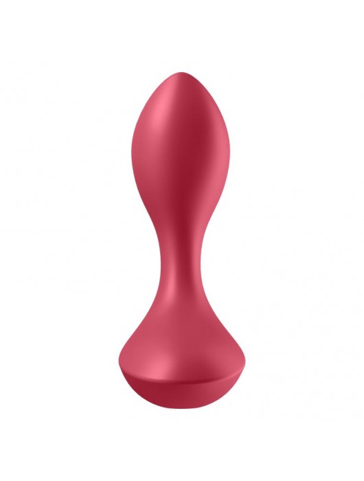 Красный вибромассажёр простаты Satisfyer Backdoor Lover - 14 см. - Satisfyer - в Сызрани купить с доставкой