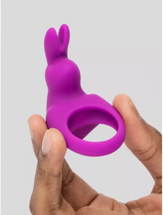 Фиолетовое эрекционное виброкольцо Happy Rabbit Cock Ring Kit - Happy Rabbit - в Сызрани купить с доставкой