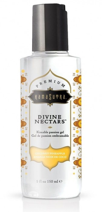Гель-лубрикант на водной основе Divine Nectars Vanilla с ароматом ванили - 150 мл. - Kama Sutra - купить с доставкой в Сызрани