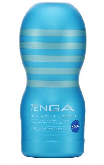 Мастурбатор с охлаждающей смазкой TENGA Original Vacuum Cup Cool - Tenga - в Сызрани купить с доставкой