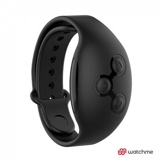 Черный вибратор с пультом-часами Anne s Desire Curve G-Spot Vibe Wireless Watchme - 20,5 см. - DreamLove