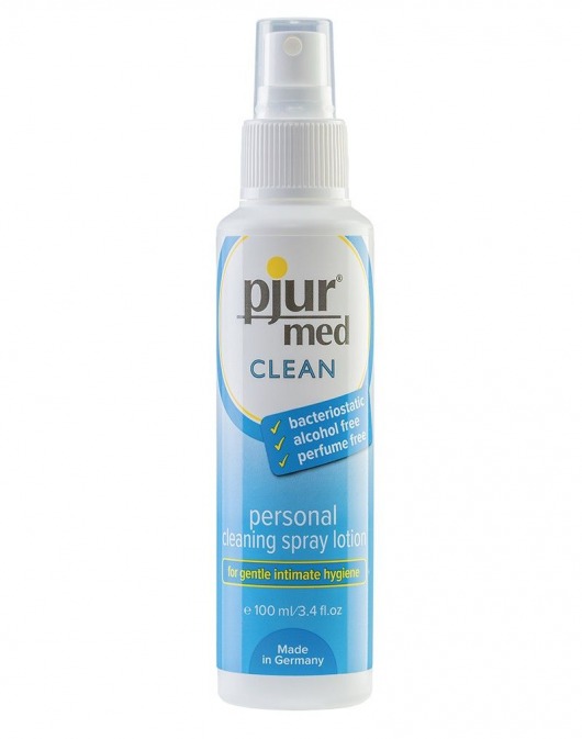 Гигиенический спрей pjur MED Clean Spray - 100 мл. - Pjur - купить с доставкой в Сызрани