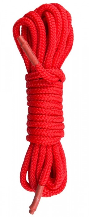 Красная веревка для связывания Nylon Rope - 5 м. - Easy toys - купить с доставкой в Сызрани