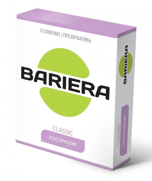 Классические презервативы Bariera Classic - 3 шт. - Bariera - купить с доставкой в Сызрани