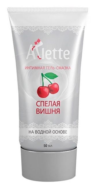 Интимная гель-смазка на водной основе Arlette  Спелая вишня  - 50 мл. - Arlette - купить с доставкой в Сызрани