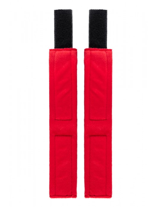 Красно-черные велюровые оковы Anonymo - ToyFa - купить с доставкой в Сызрани