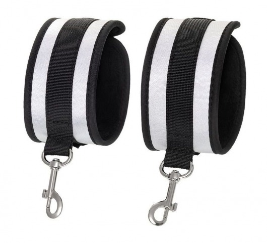 Серебристо-черные оковы Anonymo - ToyFa - купить с доставкой в Сызрани