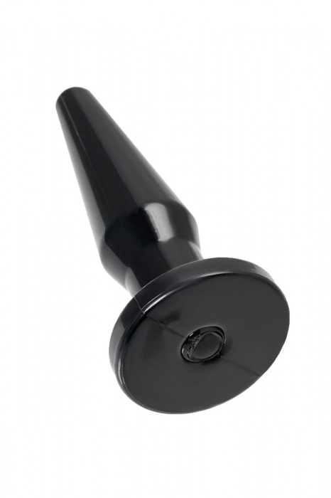 Черная анальная втулка Gemini α - 12 см. - POPO Pleasure