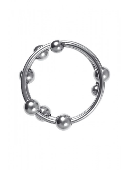 Большое металлическое кольцо под головку пениса - ToyFa - купить с доставкой в Сызрани