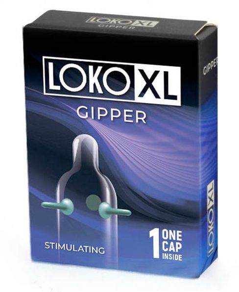 Стимулирующая насадка на пенис LOKO XL GIPPER - Sitabella - в Сызрани купить с доставкой