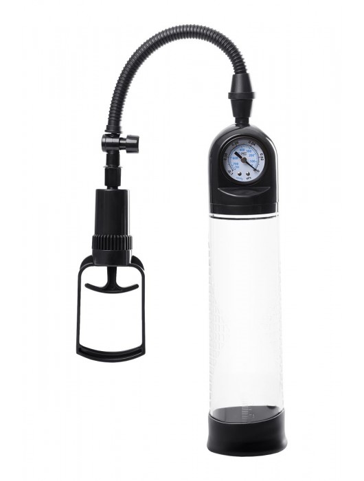 Прозрачная механическая помпа Helmer с манометром - Sexus - в Сызрани купить с доставкой
