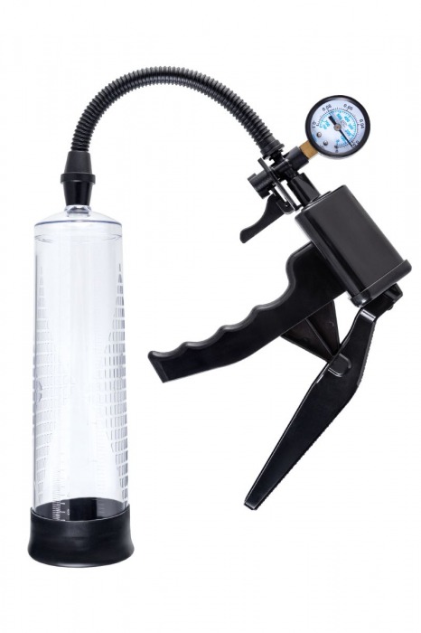 Прозрачная механическая помпа для пениса Viggo - Sexus - в Сызрани купить с доставкой