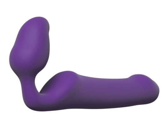 Фиолетовый безремневой страпон Queens L - Adrien Lastic - купить с доставкой в Сызрани