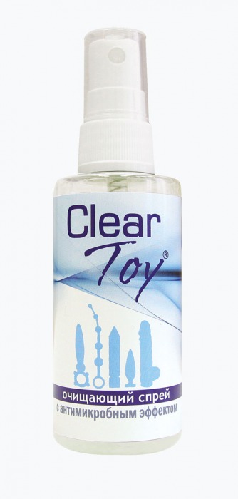 Очищающий спрей Clear Toy с антимикробным эффектом - 100 мл. - Биоритм - купить с доставкой в Сызрани