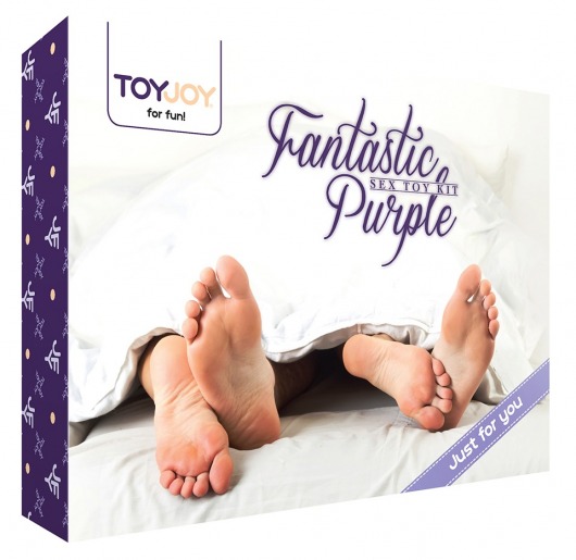 Эротический набор FANTASTIC PURPLE SEX TOY KIT - Toy Joy - купить с доставкой в Сызрани