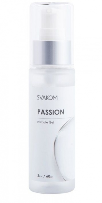 Смазка на водной основе Passion Intimate Gel - 60 мл. - Svakom - купить с доставкой в Сызрани