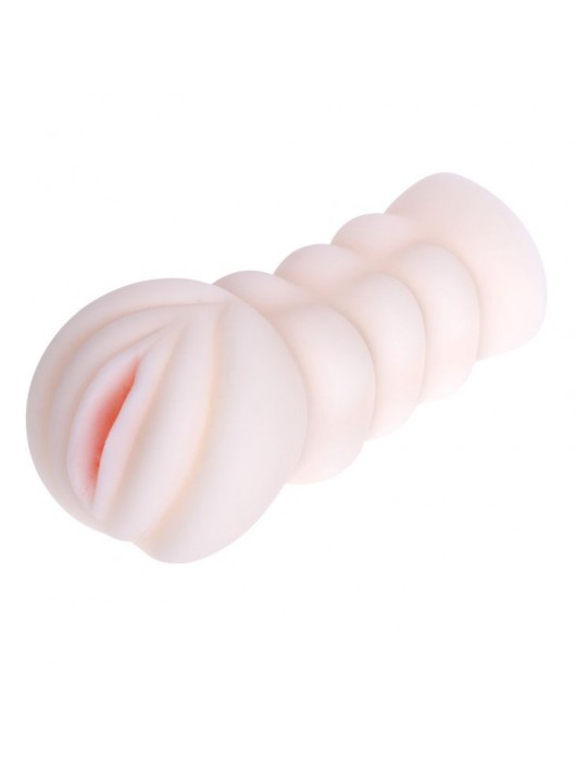 Рифленый мастурбатор-вагина из реалистичного материала - Baile - в Сызрани купить с доставкой