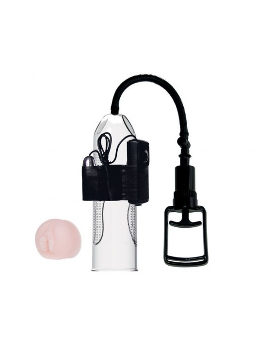 Вибрирующая вакуумная помпа со сменной насадкой - 24,5 см. - Baile - в Сызрани купить с доставкой