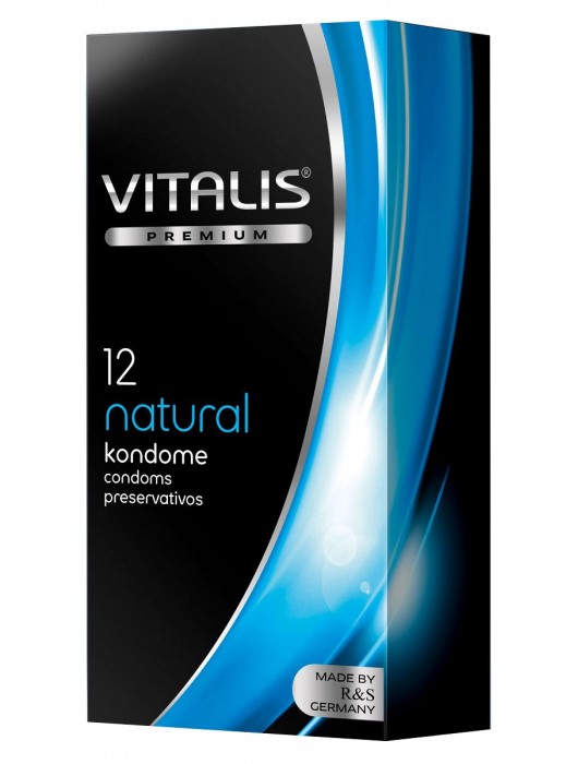 Классические презервативы VITALIS PREMIUM natural - 12 шт. - Vitalis - купить с доставкой в Сызрани