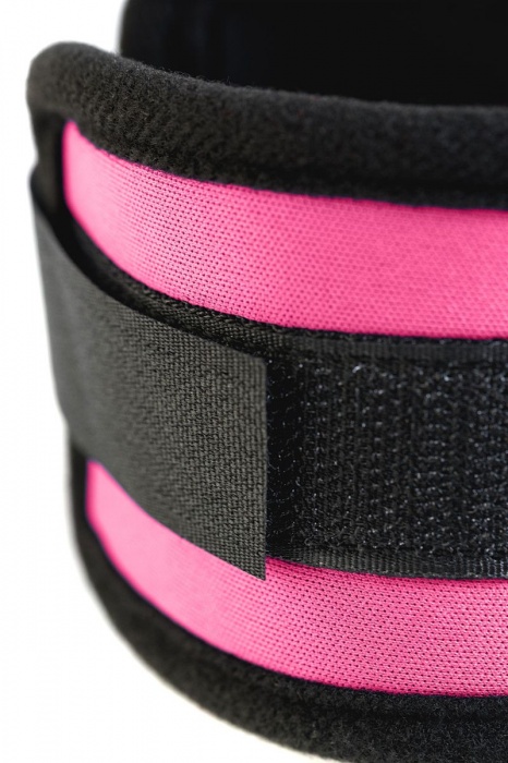 Оковы на ноги из неопрена розового цвета - ToyFa - купить с доставкой в Сызрани