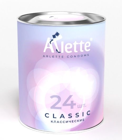 Классические презервативы Arlette Classic - 24 шт. - Arlette - купить с доставкой в Сызрани