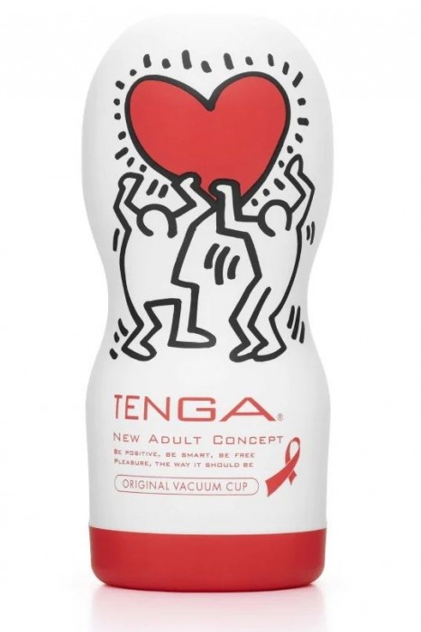 Мастурбатор Keith Haring Cup Deep Throat - Tenga - в Сызрани купить с доставкой