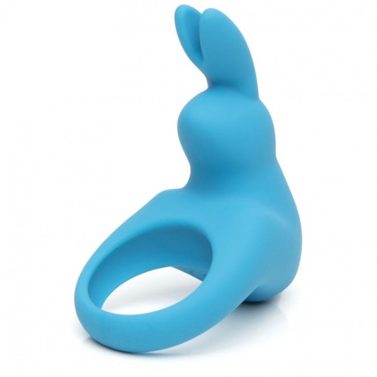 Голубое эрекционное виброкольцо Happy Rabbit Rechargeable Rabbit Cock Ring - Happy Rabbit - в Сызрани купить с доставкой