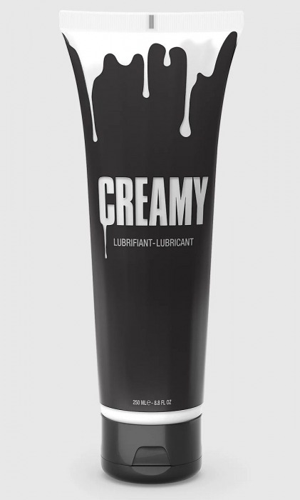 Смазка на водной основе Creamy с консистенцией спермы - 250 мл. - Strap-on-me - купить с доставкой в Сызрани
