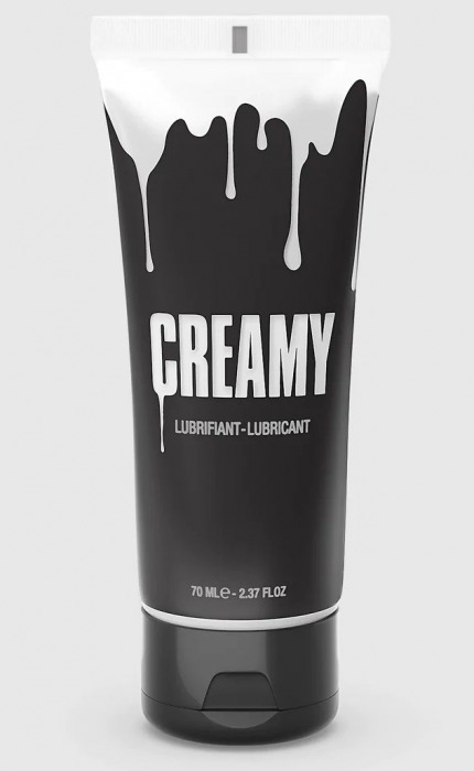 Смазка на водной основе Creamy с консистенцией спермы - 70 мл. - Strap-on-me - купить с доставкой в Сызрани