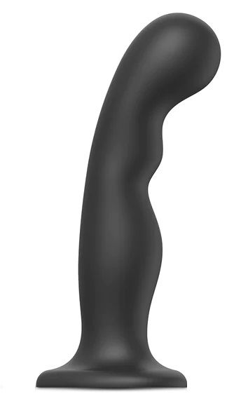 Черная насадка Strap-On-Me Dildo Plug P G size XXL - Strap-on-me - купить с доставкой в Сызрани