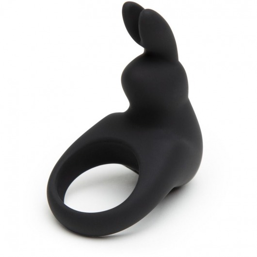 Черное эрекционное виброкольцо Happy Rabbit Rechargeable Rabbit Cock Ring - Happy Rabbit - в Сызрани купить с доставкой