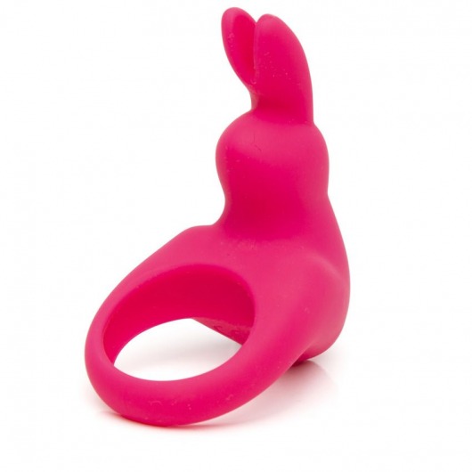 Розовое эрекционное виброкольцо Happy Rabbit Rechargeable Rabbit Cock Ring - Happy Rabbit - в Сызрани купить с доставкой