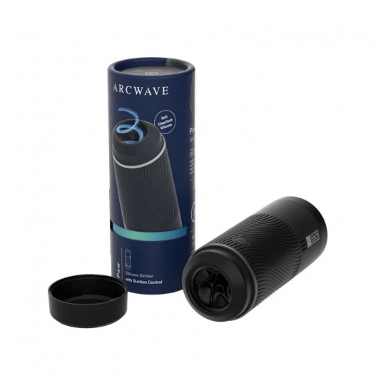 Черный мастурбатор с контролем всасывания Arcwave Pow Stroker - Arcwave - в Сызрани купить с доставкой