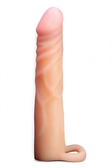 Телесная насадка на пенис Cock Xtender - 17,7 см. - Blush Novelties - в Сызрани купить с доставкой
