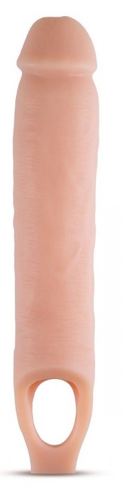 Телесная насадка на пенис 11.5 Inch Cock Sheath Penis Extender - 29,2 см. - Blush Novelties - в Сызрани купить с доставкой