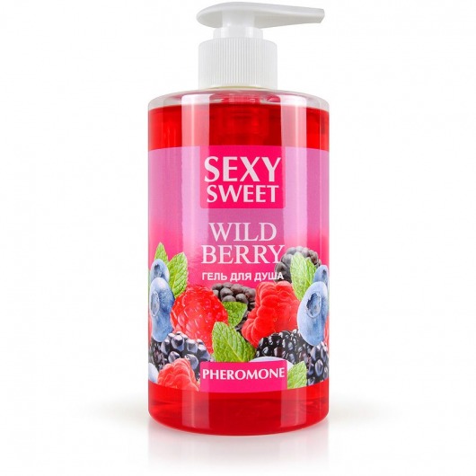Гель для душа Sexy Sweet Wild Berry с ароматом лесных ягод и феромонами - 430 мл. -  - Магазин феромонов в Сызрани