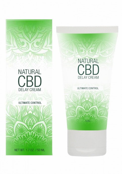 Крем-пролонгатор Natural CBD Delay Cream - 50 мл. - Shots Media BV - купить с доставкой в Сызрани