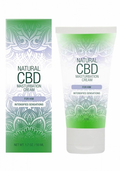 Крем для мастурбации для мужчин Natural CBD Masturbation Cream For Him - 50 мл. - Shots Media BV - купить с доставкой в Сызрани