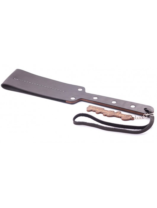 Гладкий мягкий удлиненный пэддл с заклепками - 32 см. - Crazy Handmade - купить с доставкой в Сызрани